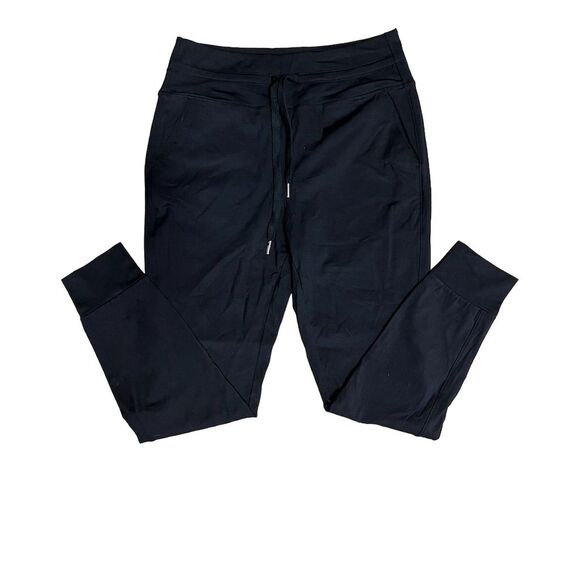 Halara Black Drawstring Waist Jogger Pants Women's Size L Petite - Picture 7 of 9